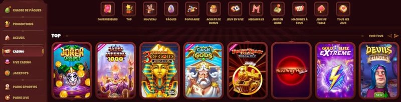 Découvrez les avantages de jeu avec Magius Casino en France.